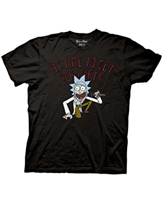 Ripple Junction Rick and Morty It's Time to Get Schwifty Adult T-Shirt