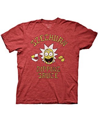 Ripple Junction Rick and Morty Rick’s Szechuan Dipping Sauce Adult T-Shirt